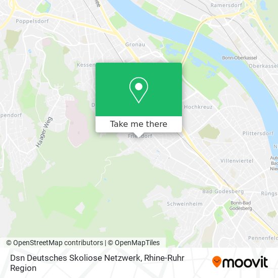 Dsn Deutsches Skoliose Netzwerk map