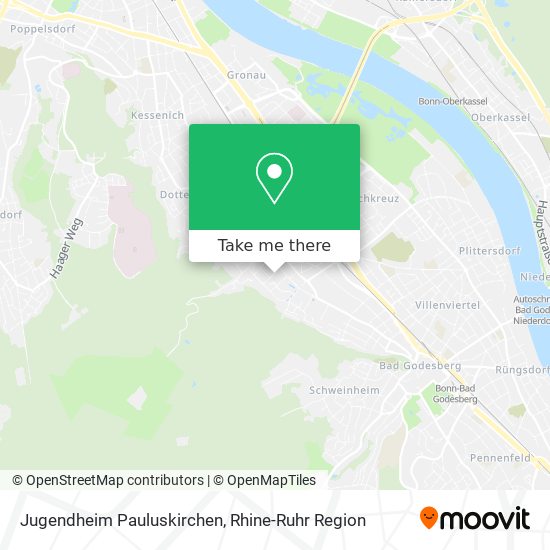 Jugendheim Pauluskirchen map