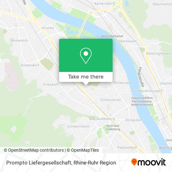 Prompto Liefergesellschaft map