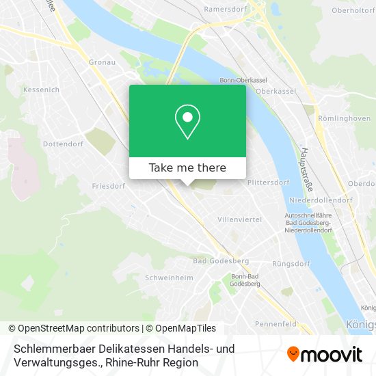 Карта Schlemmerbaer Delikatessen Handels- und Verwaltungsges.