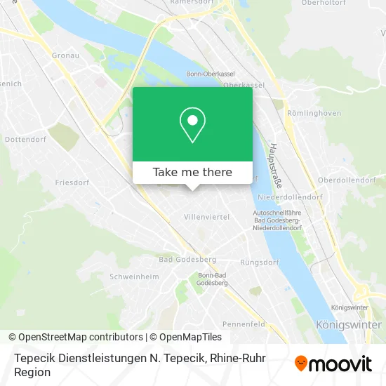 Карта Tepecik Dienstleistungen N. Tepecik