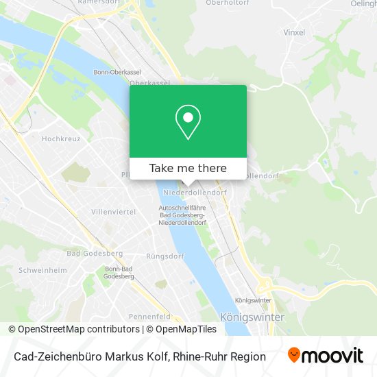 Cad-Zeichenbüro Markus Kolf map
