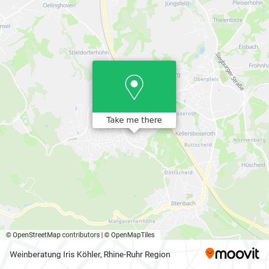 Weinberatung Iris Köhler map