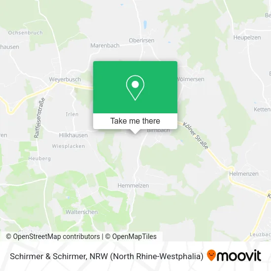 Карта Schirmer & Schirmer