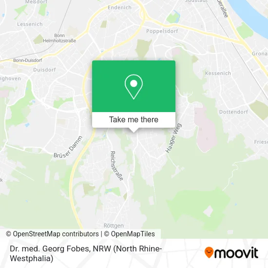 Карта Dr. med. Georg Fobes