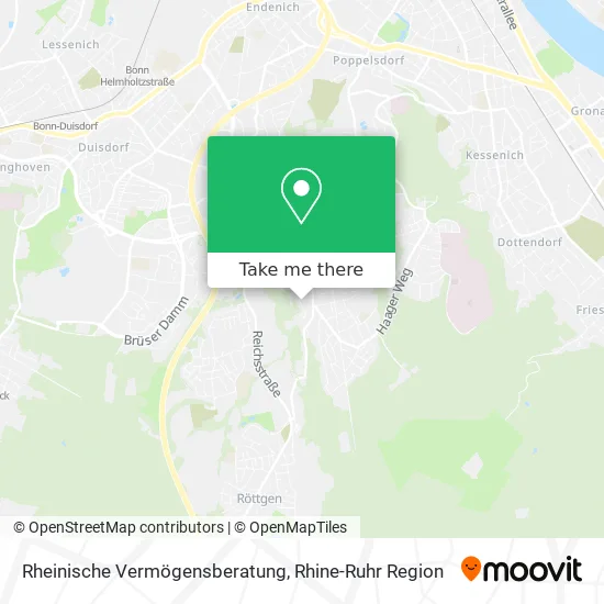 Rheinische Vermögensberatung map