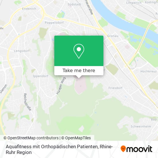 Aquafitness mit Orthopädischen Patienten map