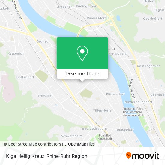 Kiga Heilig Kreuz map