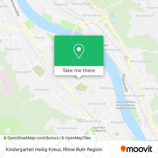 Kindergarten Heilig Kreuz map