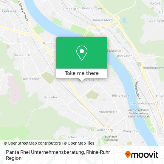 Panta Rhei Unternehmensberatung map