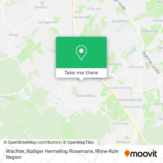 Карта Wächter, Rüdiger Hermeling Rosemarie