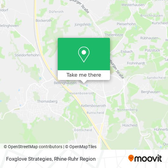Foxglove Strategies map