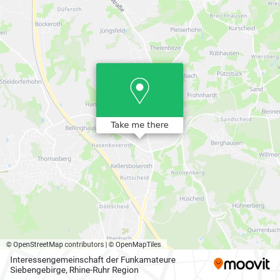 Interessengemeinschaft der Funkamateure Siebengebirge map