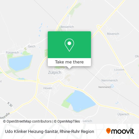 Udo Klinker Heizung-Sanitär map