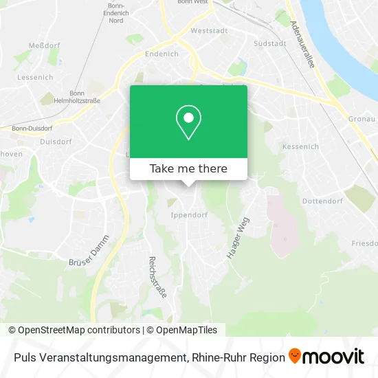 Карта Puls Veranstaltungsmanagement