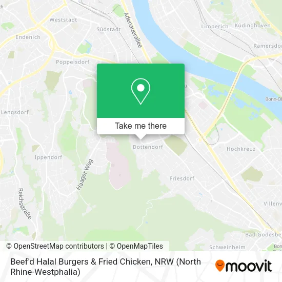 Карта Beef'd Halal Burgers & Fried Chicken