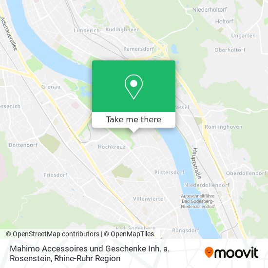 Mahimo Accessoires und Geschenke Inh. a. Rosenstein map