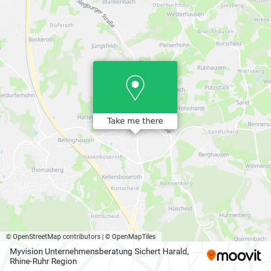 Myvision Unternehmensberatung Sichert Harald map