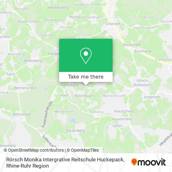 Rörsch Monika Intergrative Reitschule Huckepack map