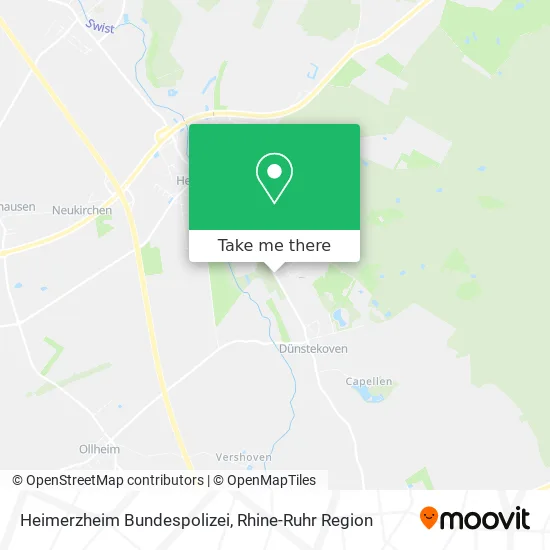 Карта Heimerzheim Bundespolizei