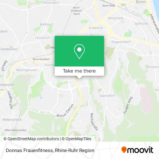 Donnas Frauenfitness map