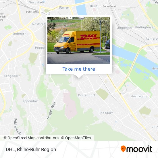 DHL map