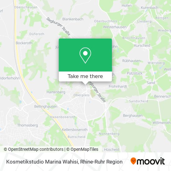 Kosmetikstudio Marina Wahisi map