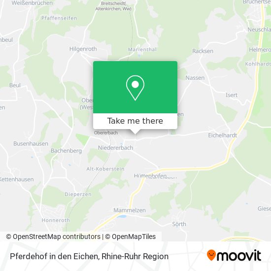 Pferdehof in den Eichen map