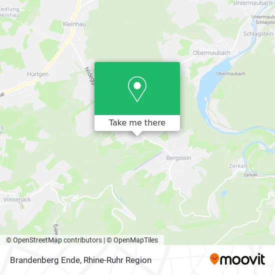 Карта Brandenberg Ende