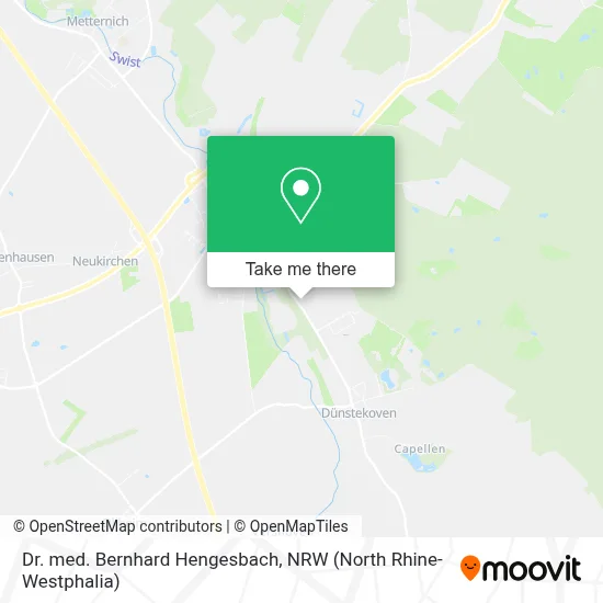 Dr. med. Bernhard Hengesbach map