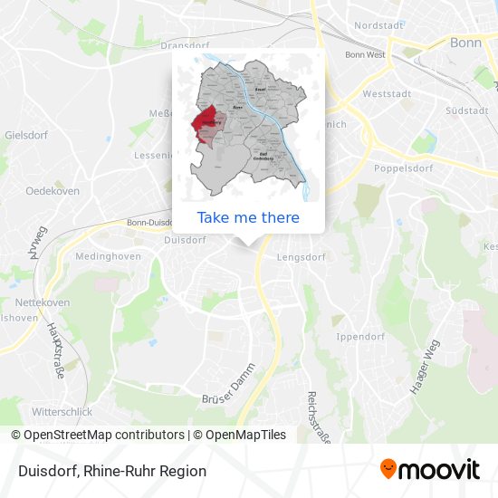 Duisdorf map