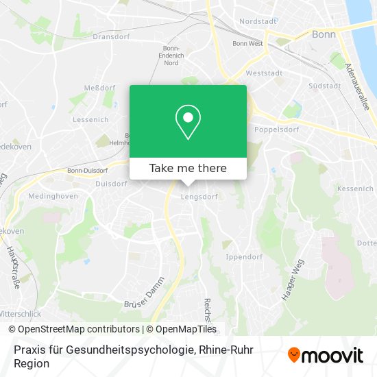 Praxis für Gesundheitspsychologie map