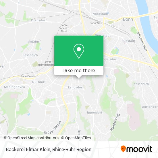 Bäckerei Elmar Klein map