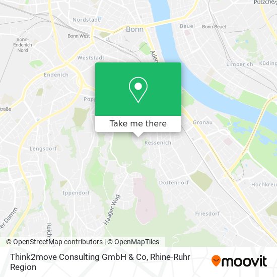 Think2move Consulting GmbH & Co map