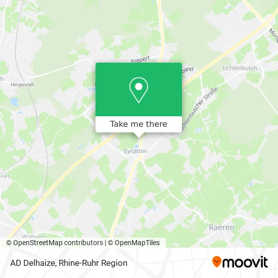 Карта AD Delhaize