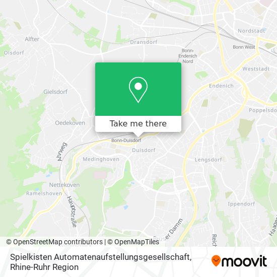 Spielkisten Automatenaufstellungsgesellschaft map