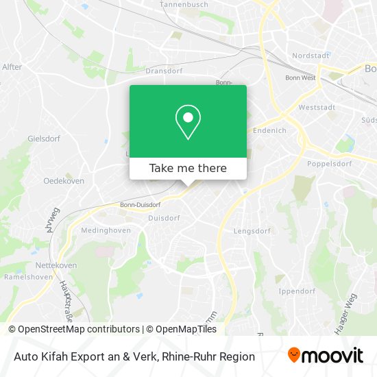 Карта Auto Kifah Export an & Verk