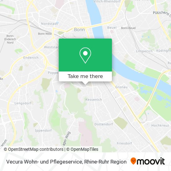 Vecura Wohn- und Pflegeservice map