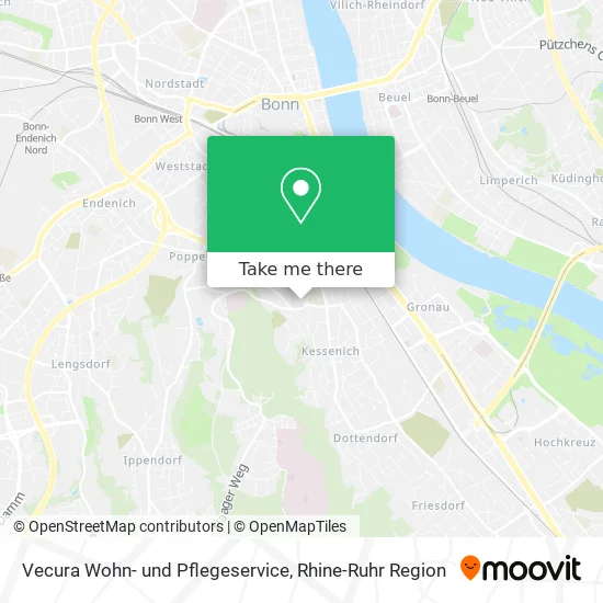Карта Vecura Wohn- und Pflegeservice