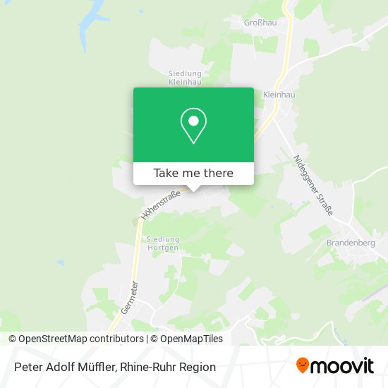 Peter Adolf Müffler map