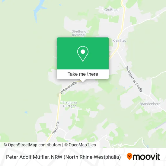 Карта Peter Adolf Müffler