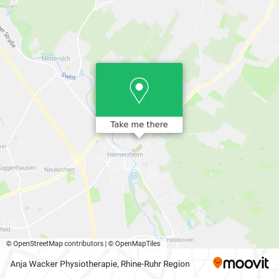 Карта Anja Wacker Physiotherapie