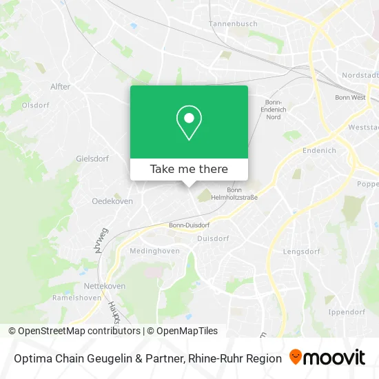 Карта Optima Chain Geugelin & Partner