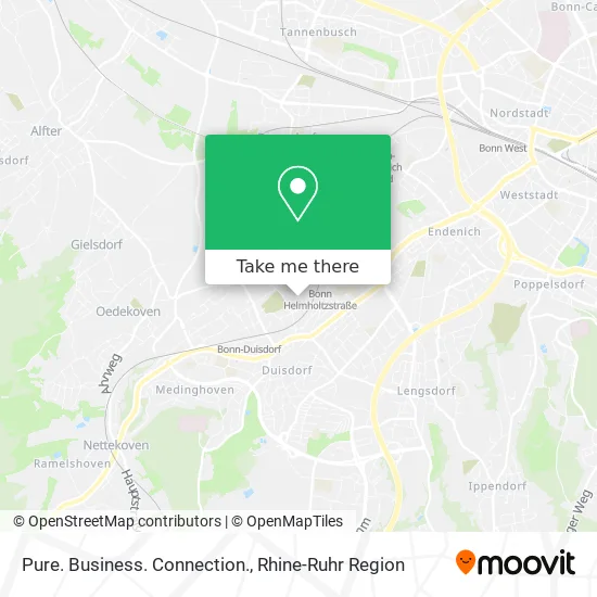 Карта Pure. Business. Connection.