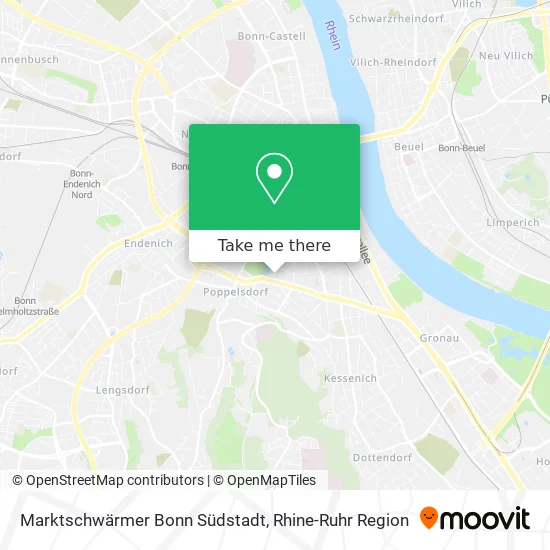 Карта Marktschwärmer Bonn Südstadt