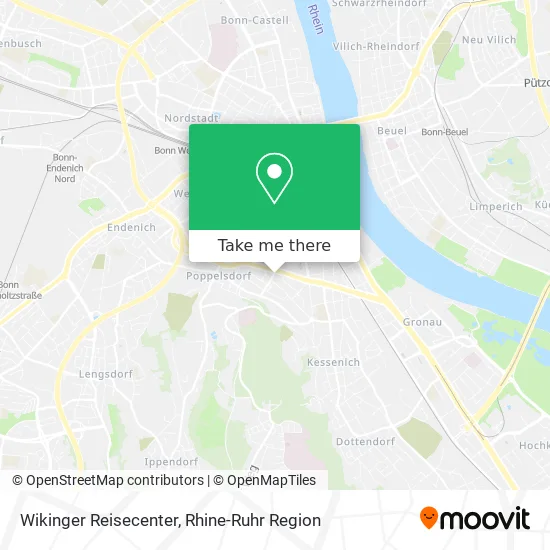 Карта Wikinger Reisecenter