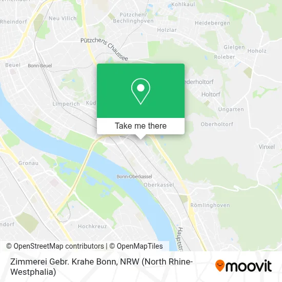 Zimmerei Gebr. Krahe Bonn map