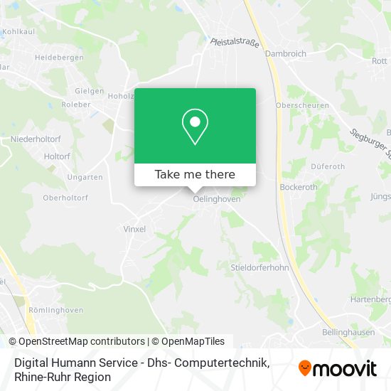Digital Humann Service - Dhs- Computertechnik map