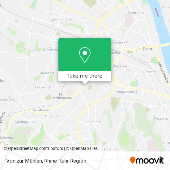 Карта Von zur Mühlen