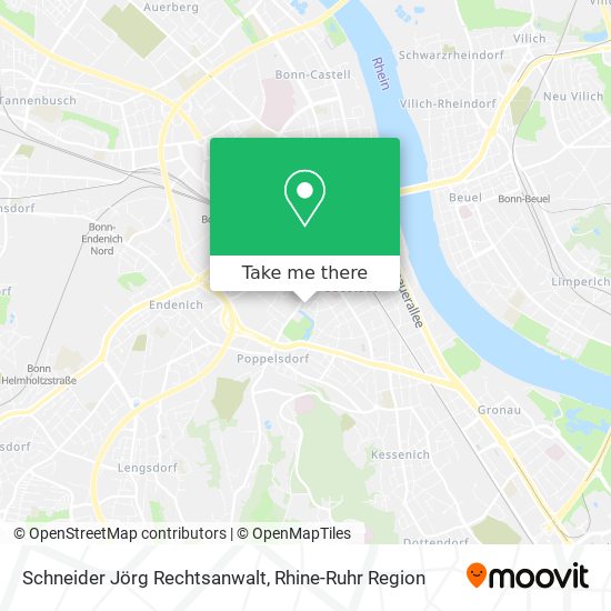 Schneider Jörg Rechtsanwalt map